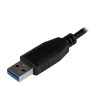 StarTech.com Adaptador Concentrador Hub Ladrón USB 3.0 Super Speed 4 Puertos Salidas Portátil para Ordenador Portátil - Negro (ST4300MINU3B) - Hub - 4 x SuperSpeed USB 3.0 - sobremesa - para P/N: FCREADMICRO3, MSDREADU3CA, USB3S2ESATA3 - Image 5