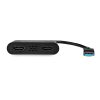 StarTech.com Adaptador Grafico USB 3.0 Externo a 2x HDMI - Cable adaptador - Conforme a la TAA - USB Tipo A macho a HDMI hembra - 25 cm - negro - admite 4K30Hz (3840 x 2160) - para P/N: HDDVIMM3, HDMM12, HDMM15, HDMM1MP, HDMM2MP, HDMM3, HDMM3MP, HDMM50A, HDMM6, HDPMM50 - Image 3