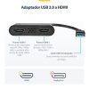StarTech.com Adaptador Grafico USB 3.0 Externo a 2x HDMI - Cable adaptador - Conforme a la TAA - USB Tipo A macho a HDMI hembra - 25 cm - negro - admite 4K30Hz (3840 x 2160) - para P/N: HDDVIMM3, HDMM12, HDMM15, HDMM1MP, HDMM2MP, HDMM3, HDMM3MP, HDMM50A, HDMM6, HDPMM50 - Image 7