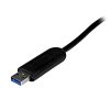 StarTech.com Adaptador Concentrador Hub Ladrón USB 3.0 Super Speed 4 Puertos Salidas Portátil para Laptop Ordenador - Negro - Hub - 4 x SuperSpeed USB 3.0 - sobremesa - para P/N: FCREADMICRO3, MSDREADU3CA - Image 4