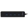 StarTech.com Adaptador Concentrador Hub Ladrón USB 3.0 Super Speed 4 Puertos Salidas Portátil para Laptop Ordenador - Negro - Hub - 4 x SuperSpeed USB 3.0 - sobremesa - para P/N: FCREADMICRO3, MSDREADU3CA - Image 3