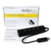 StarTech.com Adaptador Concentrador Hub Ladrón USB 3.0 Super Speed 4 Puertos Salidas Portátil para Laptop Ordenador - Negro - Hub - 4 x SuperSpeed USB 3.0 - sobremesa - para P/N: FCREADMICRO3, MSDREADU3CA - Image 5